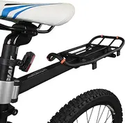 Ibera Bicycle Seatpost-Mounted Commuter Carrier Rack or Rack and Trunk Bag Combo, Regular Size Rack Only, Regular Size Combo, Compact Size Combo