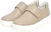 VUE(ビュー) [View] VN81486H Women's Sneakers, Water Repellent Leather Bell Cloth Sneakers, Black, 8.7 inches (22.0 cm), Black, 22.0 cm