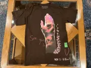 Travis Scott All Seeing Hands Tee Brown Size M