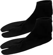 [LIFKOME] Anti-slip Foot Bag Socks Women Toe Socks Ankle Socks Breathable Toe Socks Split Toe Socks Toe Sock Women Socks for Men Socks for Women Toe Split Socks Women Cloth White