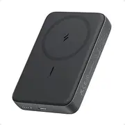 Anker Zolo Magnetic Power Bank, Compact 10,000mAh Wireless Portable Charger with 30W Max Fast Charging, Skin-Friendly and Durable Battery Pack, for iPhone 16/15/14 Series, AirPods, and More