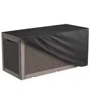 Deck Box Cover Waterproof Outdoor Storage Box Cover 100 Gal Deck Box Patio Bench