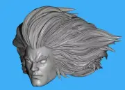 Classic Lion-O Thundercats Leader custom head for 4" 6" 7" 12" action figures