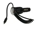 2 AMP Rapid Micro USB Car Charger w LED for ZTE Avid Plus Z828 Phone