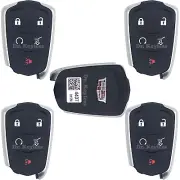 NON-US Locksmith Lot 5 New OEM 20-24 Cadillac XT4 Smart Key Fob Remote 13594437