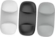 GLEAVI 3pcs Rice Spoon Holder Spoons Ladle Holder Spatula Rack Spatula Storage Rack Rice Scoop Rack Rice Serving Spoon Holder Kitchen Utensil Holder for Wall Pot Spoon Holder Silica Gel