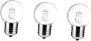 Angoily 3pcs Halogen Lamp Heat-Resistant Bulb for Oven and Microwave Replacement for Cooking Appliances