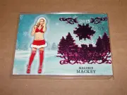 2015 Benchwarmer MALORIE MACKEY #77 Holiday Pink Foil/5 DRACANO - Chocolate Milk