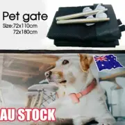 Safety Enclosure Dog Gate Barrier Mesh Safe Pet Anywhere Magic Guard&Install AE
