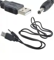 USB Charging Cable Cord For Sylvania SP328 B Black Red Silver Portable Speaker