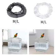 Bird Cage Mesh Cover Birdcage Skirt Protection Ventilated Sturdy Pet Bird Net