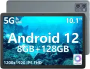 10 Inch 8GB RAM 128GB EMMC Tablets, MT8183 Octa-Core Processor, FHD 1200x1920 Pi