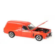 DDA 1:24 Scale 1975 Holden HJ Sandman Panel Van Mandarin Red Vehicle Model