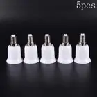 5pcs E14 to E27 Base Screw Light Lamp Bulb Holder Adapter Socket Converter yep3