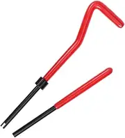 30 Pcs Thread Repair Kit Thread Repair Tool Helical Coil Repair Tool Kit Thread Inserts Kit Thread Insert Kit Thread Hole Repair Tools Stripped Thread Repair Drill Bit Kit Red