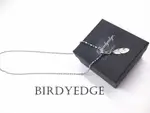 【BIRDY EDGE】經典 羽毛 品牌設計 項鍊 男 鋼鈦項鍊 不退色 藤原浩 手工項鍊 免運費