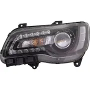 For CHRYSLER 300 18-22 HEAD LAMP LH, Assembly, Halogen, Black Interior (for: Chrysler)