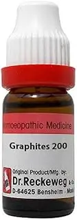 Dr. Reckeweg Homeopathy Graphites (11 ML) (Select Potency) by USAMALL (200 CH)