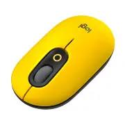 Logitech POP Wireless Mouse (Blast Yellow)