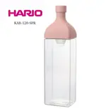 金時代書香咖啡 HARIO 方形粉色冷泡茶壺 1200ML KAB-120-SPR