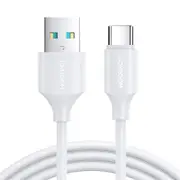 Nevenka USB A to Type C Cable 3A Fast Charging for Samsung Galaxy S20 S10-White