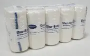 Hartmann Shur-Band Self-Closure Elastic Bandage 4" X 5 yds. 10 Pack New/Sealed