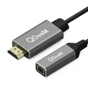 QGeeM QG-HD02 HDMI Single to Mini DP Converter