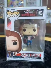 Funko Pop! Vinyl: Dr. Strange MOM - Captain Carter #1033 In Protector