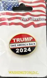 Trump 2024 Pin Collection ENAMEL LAPEL PIN Take America Back BADGE PIN