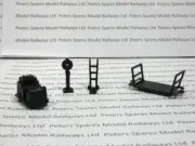 Hornby S5891BK Platform / Station Accessories / Scales / Barrow / Electric Cart