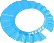 BESPORTBLE Adjustable Shower Bathing Cap for Lightweight Shampoo Shield Hat Dark Blue for Hair Washing Bath Protection