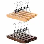 1PC Clothes Hanger Retro Color Hanfu Pants Hook Horse-face Skirt Rack