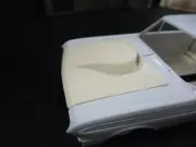 Resin Cast Trumpeter 1/25 64 Ford Falcon Tear Drop Hood