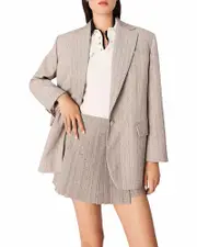 Maje Rhinestone Suit Jacket