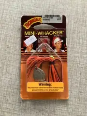 VTG Bomber MINI WHACKER 1/6 oz SPINNERBAIT Black/Orange Silver Bobby Murray 1993