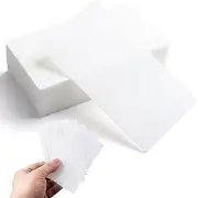 Isslly 100 pcs Hair Perm Papers, Disposable Perm Rods End Wrapping Papers, High Temperature Resistant Thicken Cold Hot Perms Paper for Women Hair Curling, Hair Styling