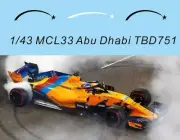 1/43 Decals for McLaren MCL33 Fernando Alonso Abu Dhabi 2018 TBD751