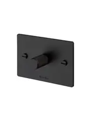 Buster + Punch V2 1 Gang Dimmer in Black