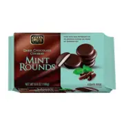 Paskesz Dark Chocolate Mint Rounds