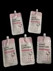 Hello Kitty The Creme Shop Moisturizing HandSanitizer Set of 5 Watermelon NEW