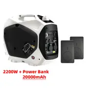 GENTRAX 2.2KW Inverter Generator + 20000mAh Power Bank
