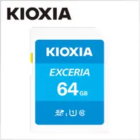 在飛比找PChome24h購物優惠-KIOXIA EXCERIA 64GB UHS-I U1 S