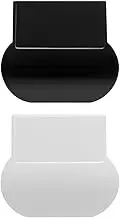 Pack of 2 Toilet Seat Lifter Self Universal Closestool Lid Lifting Handles Travel Removable Clean Cover Holder