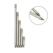 5pcs HSS Dial Digital Indicator Extension Stem Rod M2.5 20/40/60/80/100mm Kit