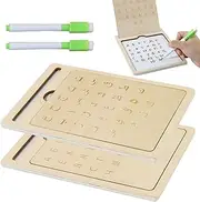 Arabic Writing Tablet, Preschool Learning Letter Writing Board, Interactive Learning Tracing Pad Kids Drawing Toy for Childrens Day Thanksgiving Birthday