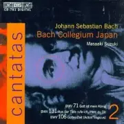 JOHANN SEBASTIAN BACH MASAAKI SUZUKI - Bach: Cantatas, Vol. 2 - Bwv 71, 131, 106