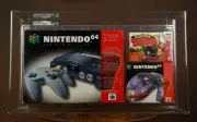 Nintendo 64 Sealed Console VGA 85 Pokemon Snap Blister Pack Bundle WATA N64