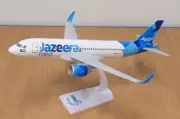 Jazeera Airways Airbus A320neo 9K-CBB Desk Top Display 1/100 Model AV Airplane