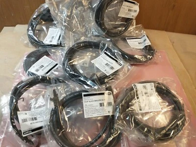 10, Legrand VS 5' Black Snagless C6 CM Patch Cord Cat 6 576-135-005 - Fast Ship