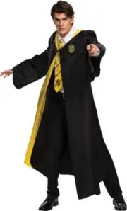 Disguise DG107989D Mens Adult Hufflepuff Deluxe Robe - Extra Large - 42-46
